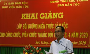 Bồi dưỡng kiến thức dân tộc cho cán bộ, công chức Sóc Trăng