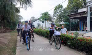 Kiên Giang công bố huyện Vĩnh Thuận đạt chuẩn nông thôn mới