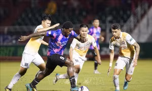 V-League 2022: Chia điểm trên sân nhà, Sài Gòn FC chôn chân ở đáy bảng xếp hạng
