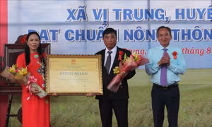 Nhân 74 năm Quốc khánh: Vị Thủy phát huy thế mạnh để vươn lên