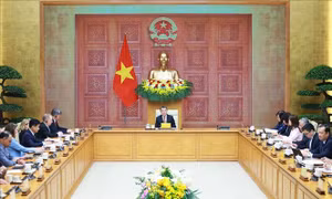 Thủ tướng Lê Minh Hưng làm việc với Đoàn 52 doanh nghiệp hàng đầu Hoa Kỳ