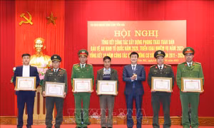 Huy động sức mạnh của hệ thống chính trị vào công tác đảm bảo an ninh trật tự