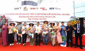 Đà Nẵng đón chuyến bay đầu tiên từ Vladivostok