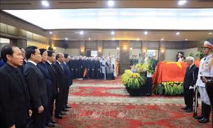 Lễ truy điệu và đưa tang Phó Thủ tướng Lê Văn Thành 