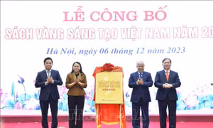 Vinh danh 79 công trình tiêu biểu trong Sách vàng Sáng tạo Việt Nam năm 2023