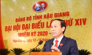 Tiến tới Đại hội XIII của Đảng: Đồng chí Lê Tiến Châu tái đắc cử Bí thư Tỉnh ủy Hậu Giang