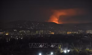 Tryền thông Syria: Israel đột kích địa điểm ở ngoại ô thủ đô Damascus