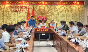 Đắk Lắk lập sở chỉ huy và các điểm chỉ đạo trực tiếp phòng chống bão