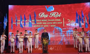 Thanh niên Thủ đô chào mừng thành công Đại hội Hội Liên hiệp Thanh niên Việt Nam lần thứ VIII 