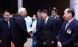 Chủ tịch Hội đồng châu Âu António Costa đến Hà Nội, bắt đầu thăm chính thức Việt Nam