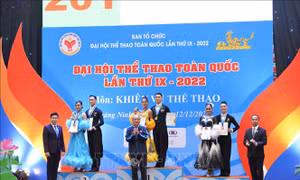Đại hội Thể thao toàn quốc 2022: Đồng Nai dẫn đầu toàn đoàn môn Khiêu vũ thể thao