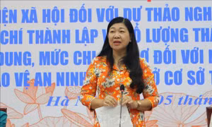 Nhiều ý kiến góp ý về mức hỗ trợ đối với lực lượng bảo vệ an ninh trật tự ở cơ sở