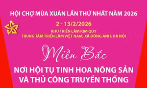 Hội chợ Mùa Xuân: 'Du xuân quê hương - Sản vật bốn phương'