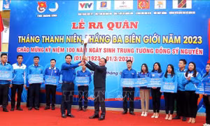 Quảng Bình: Lễ ra quân Tháng Thanh niên và Kỷ niệm 100 năm Ngày sinh Trung tướng Đồng Sỹ Nguyên