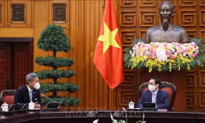 Thủ tướng Phạm Minh Chính tiếp Bộ trưởng Ngoại giao Singapore