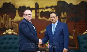 Thủ tướng Phạm Minh Chính tiếp Chủ tịch Ủy ban Giám định tư pháp Belarus 