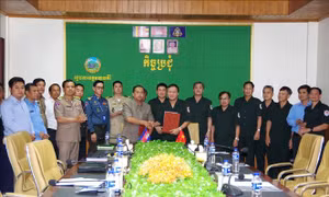 Phối hợp hồi hương 22 hài cốt liệt sĩ Việt Nam hy sinh tại Campuchia