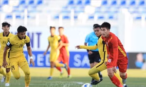 VCK U23 châu Á 2022: Các con số thuyết phục trong trận Việt Nam - Malaysia