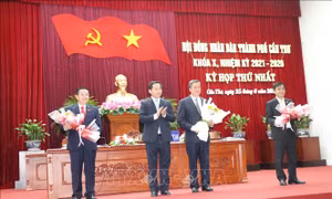 Ông Phạm Văn Hiểu tái đắc cử Chủ tịch HĐND TP Cần Thơ
