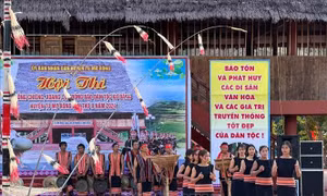 Bảo tồn văn hóa cồng chiêng, xoang của dân tộc Xơ Đăng