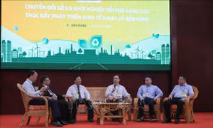 Thúc đẩy chuyển đổi số hướng tới tăng trưởng xanh và phát triển bền vững