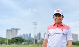 Đội tuyển golf Singapore quyết tâm giành ngôi vị cao nhất dù thiếu vắng ngôi sao James Leow