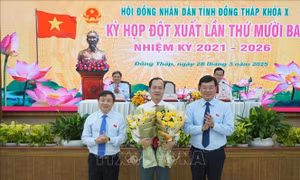 Phê chuẩn kết quả bầu Chủ tịch UBND tỉnh Đồng Tháp
