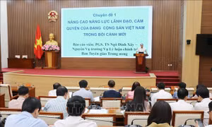 Bồi dưỡng, cập nhật kiến thức cho cán bộ quy hoạch, quản lý