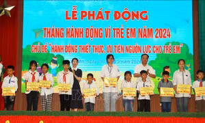 Chung tay giúp đỡ trẻ có hoàn cảnh khó khăn