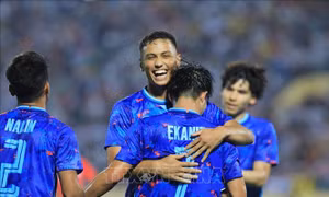 U23 Thái Lan dội 'mưa bàn thắng' vào lưới U23 Singapore