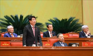 Thông cáo báo chí về ngày làm việc thứ hai Đại hội đại biểu toàn quốc lần thứ XIV của Đảng