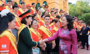 Phó Chủ tịch nước Võ Thị Ánh Xuân: Hiến máu tình nguyện cần được tôn vinh và lan tỏa