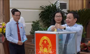 Chủ tịch Hội đồng nhân dân tỉnh Đồng Tháp có trên 91% phiếu tín nhiệm cao