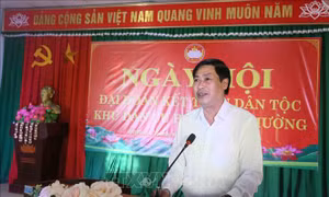 Đoàn kết, thi đua xây dựng nông thôn mới ở vùng căn cứ cách mạng Mường Chanh