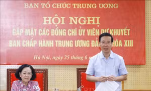 Gặp mặt các đồng chí Ủy viên dự khuyết Ban Chấp hành Trung ương Đảng khóa XIII