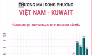 Thương mại song phương Việt Nam - Kuwait 