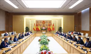 Thủ tướng Phạm Minh Chính hội đàm với Thủ tướng Tây Ban Nha