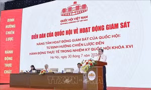 Giám sát phải thực sự trở thành động lực hoàn thiện thể chế và kiến tạo phát triển đất nước
