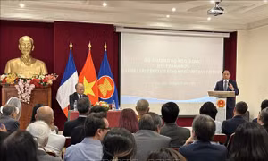 Bộ trưởng Bùi Thanh Sơn mong muốn kiều bào tại Pháp giữ gìn và lan tỏa bản sắc Việt