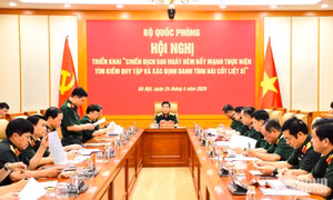 Triển khai cao điểm Chiến dịch 500 ngày đêm tìm kiếm, quy tập, xác định danh tính hài cốt liệt sĩ