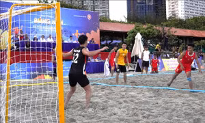 Khởi tranh Giải vô địch Bóng ném bãi biển quốc gia năm 2024