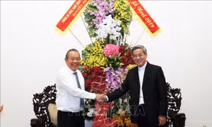 Phó Thủ tướng Trương Hòa Bình chúc mừng Giáng sinh 2019 tại TP Hồ Chí Minh