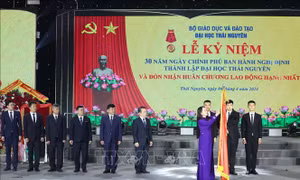 Đại học Thái Nguyên tổ chức Lễ kỷ niệm 30 năm thành lập