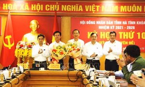 Ông Trần Báu Hà được bầu giữ chức vụ Phó Chủ tịch UBND tỉnh Hà Tĩnh