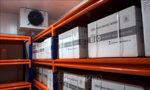 Thái Bình vận hành kho lạnh bảo quản 1 triệu liều vaccine ngừa COVID-19