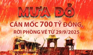'Mưa đỏ' cán mốc 700 tỷ đồng, rời phòng vé từ 29/9/2025