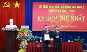 Ông Phan Việt Cường tái đắc cử Chủ tịch HĐND tỉnh Quảng Nam
