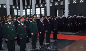 Lời cảm ơn của Ban Lễ tang cấp Nhà nước và gia đình Đại tướng Phùng Quang Thanh 