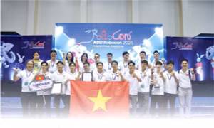 Việt Nam xếp thứ 3 Cuộc thi Sáng tạo Robot ABU Robocon 2023