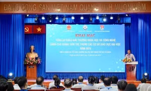 Xét tặng Giải thưởng Khoa học và Công nghệ cho giảng viên trẻ trong trường đại học